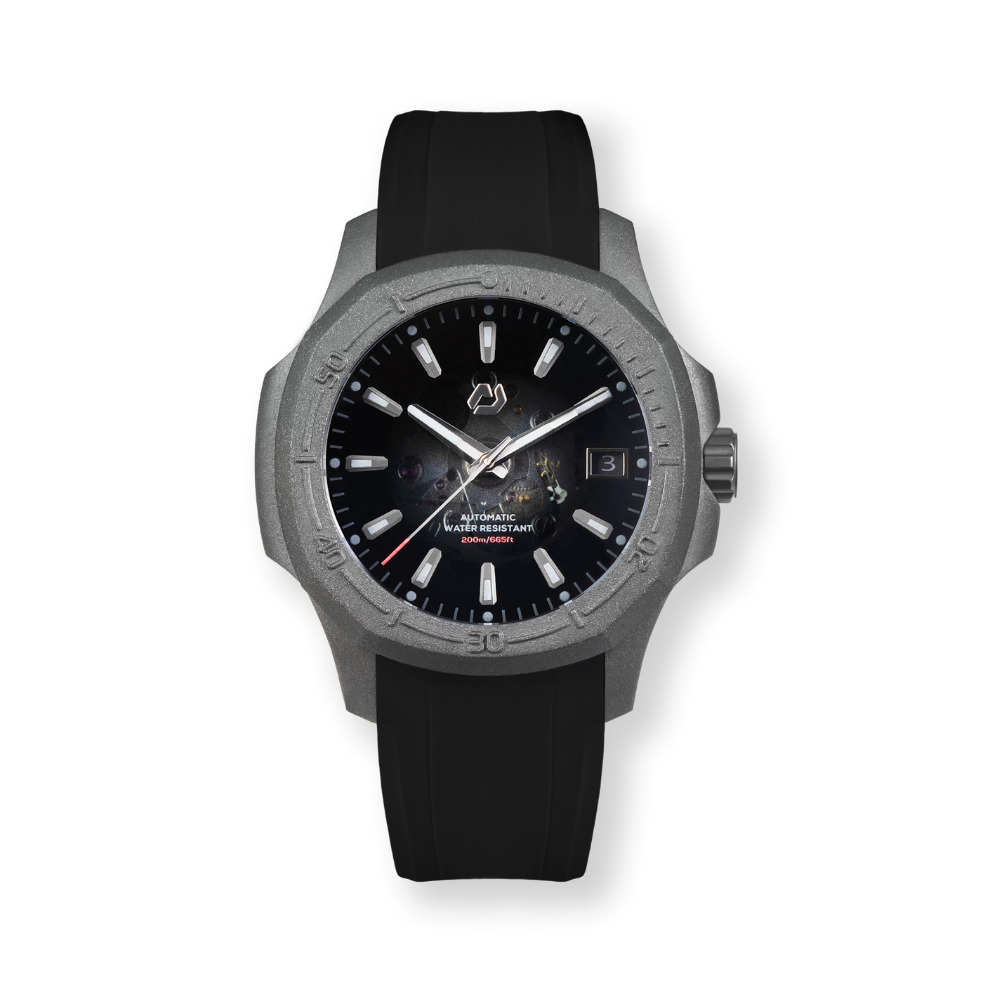 N200 Gunmetal V2 Index 40.5mm