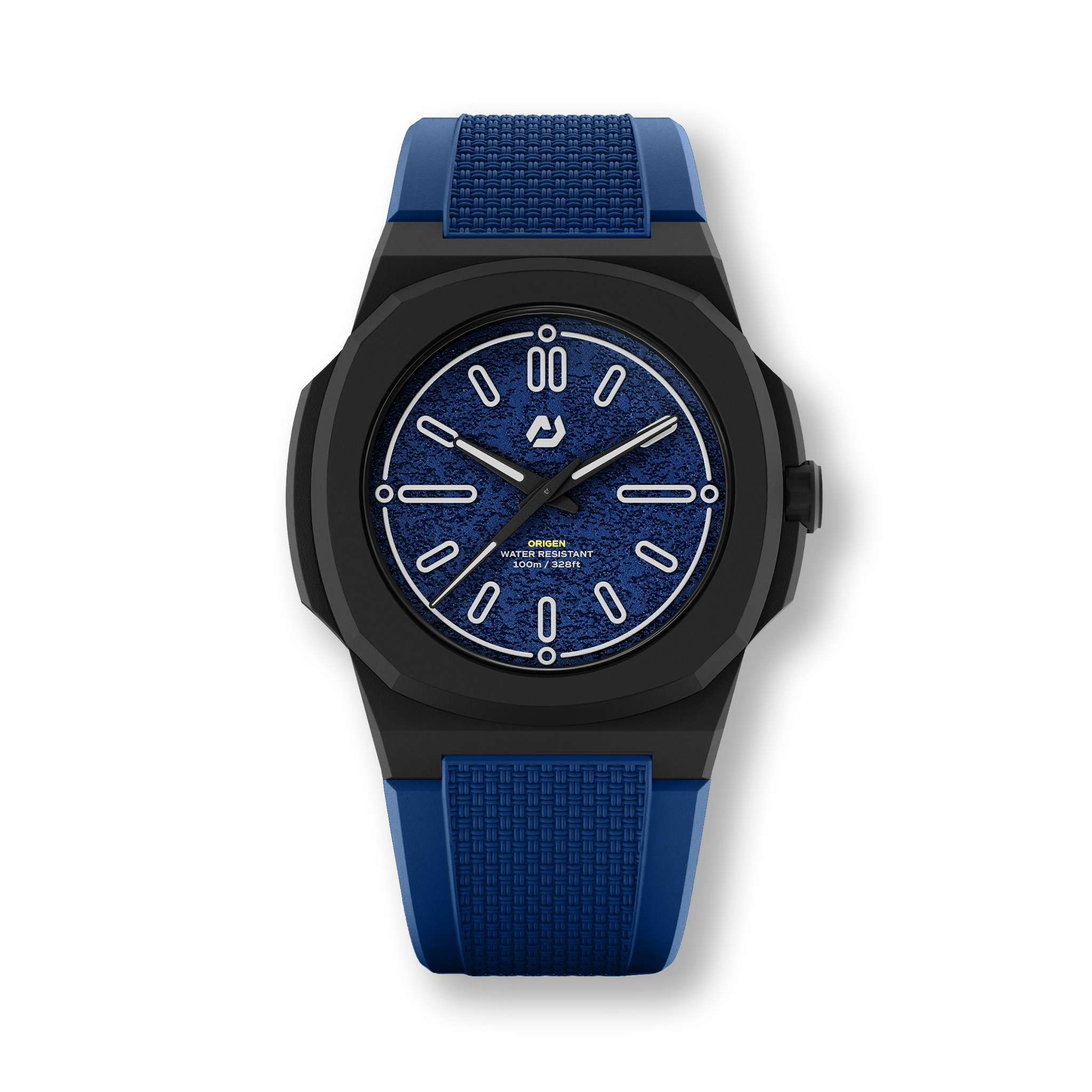Dawn OC Blue Dial Watch with blue strap