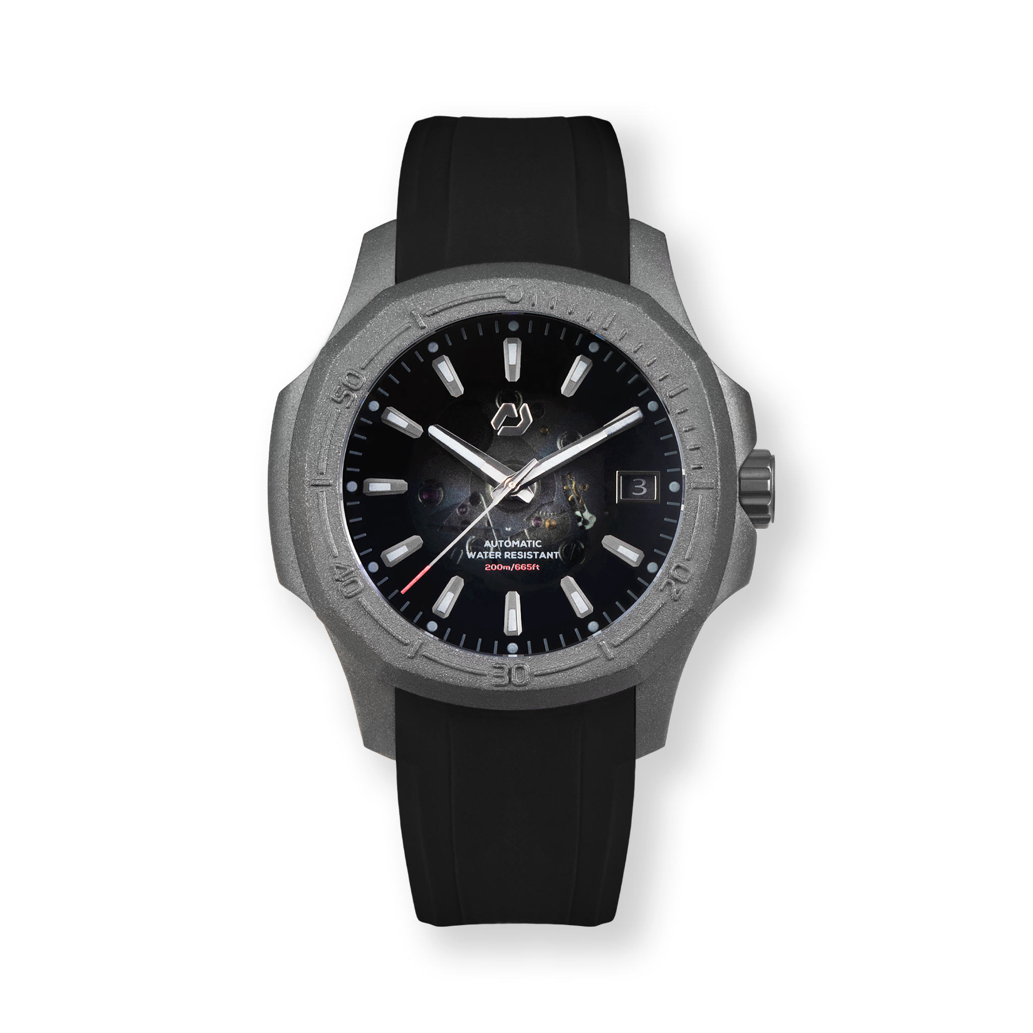 N200 Gunmetal V2 Index 40.5mm Watch
